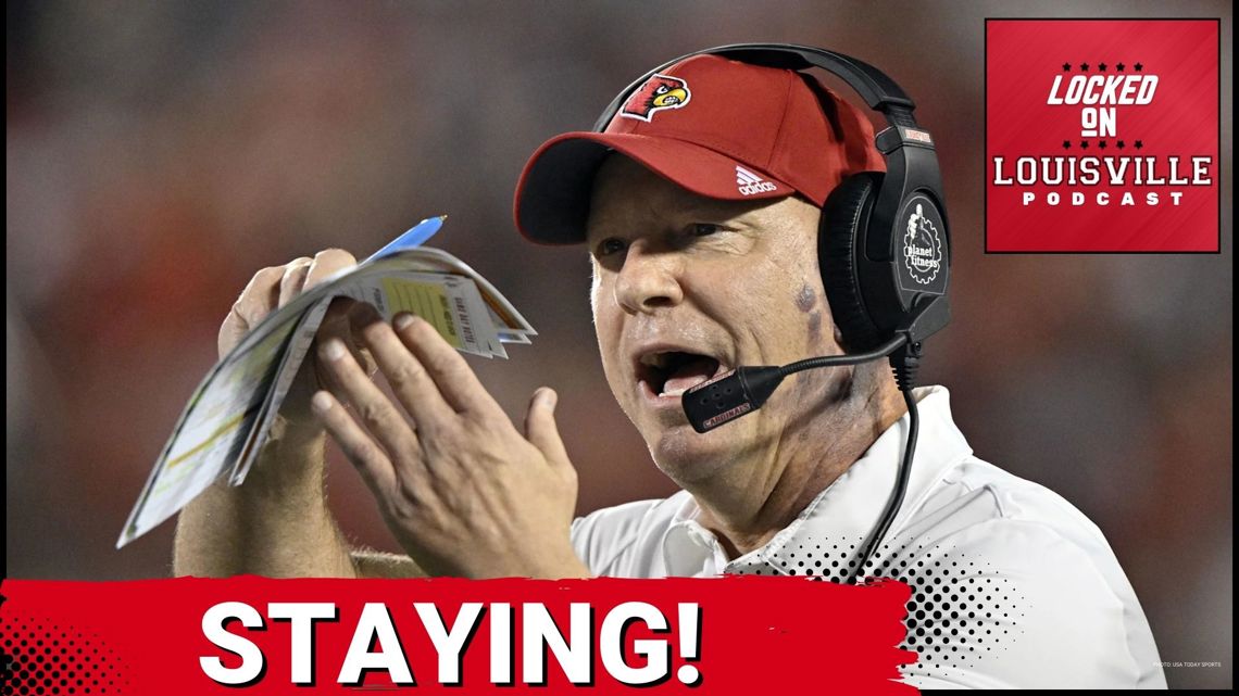 CLARITY: Jeff Brohm STAYING at Louisville after Michigan made hire? Is extension still imminent?