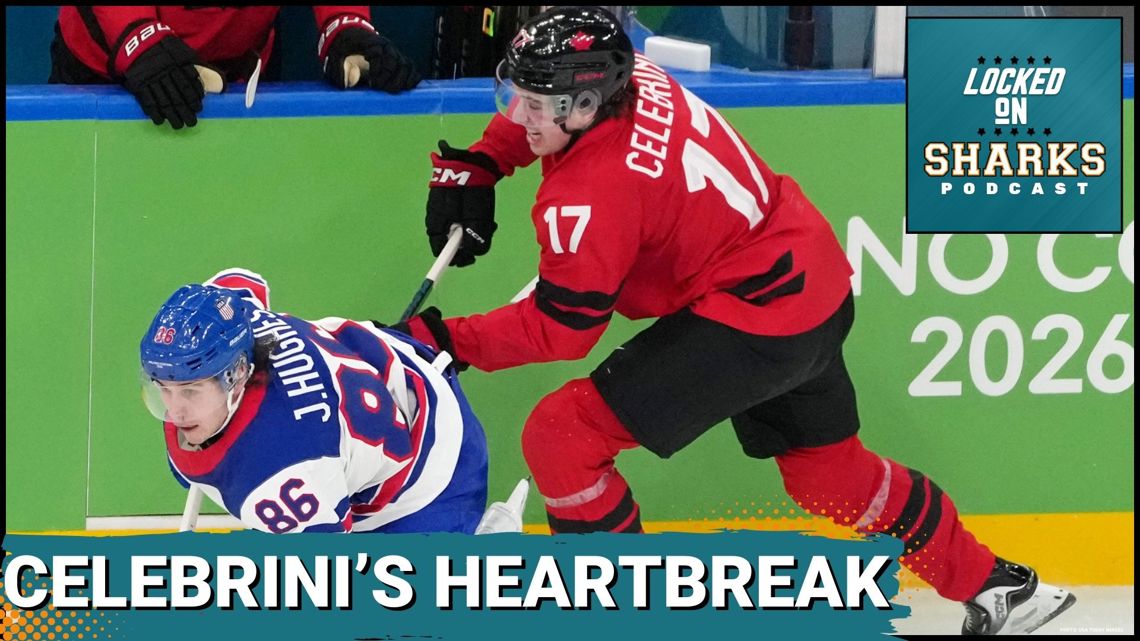 SILVER: Macklin Celebrini and Team Canada FALL Short as Team USA Makes History in Olympic Gold