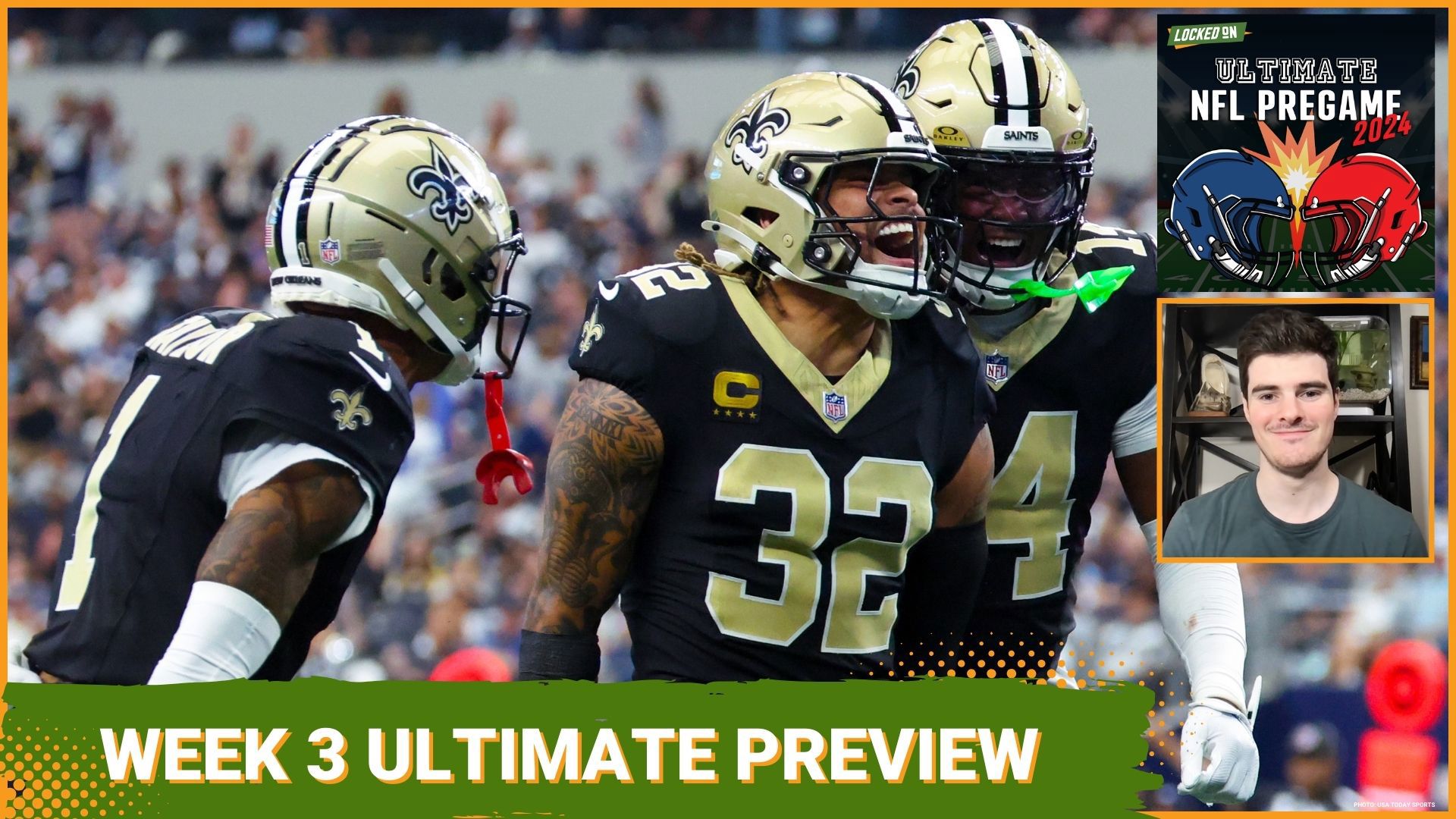 We look across the NFL at all of the games to watch in Week 3. We discuss the New Orleans Saints looking to continue their scotching start to the season and more.