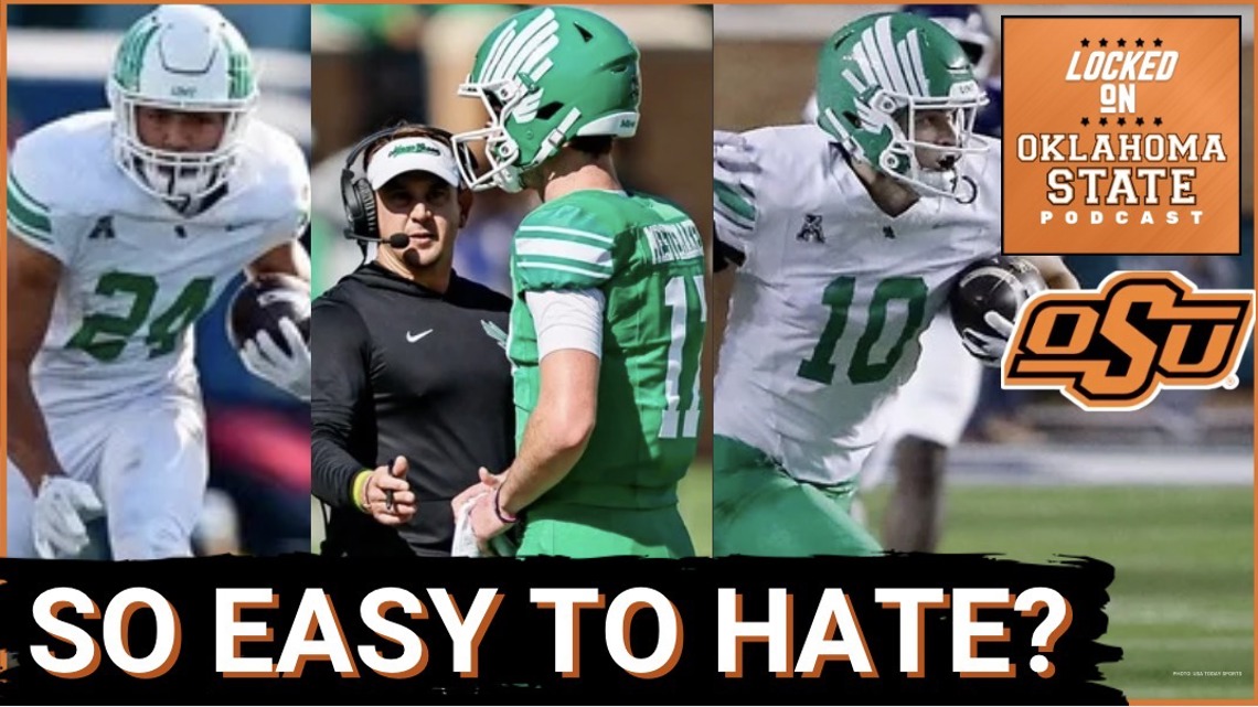 HATERS: Oklahoma State Has Been A Big 12 Doormat With Tons Of UNT Transfers... FILM DON"T LIE!