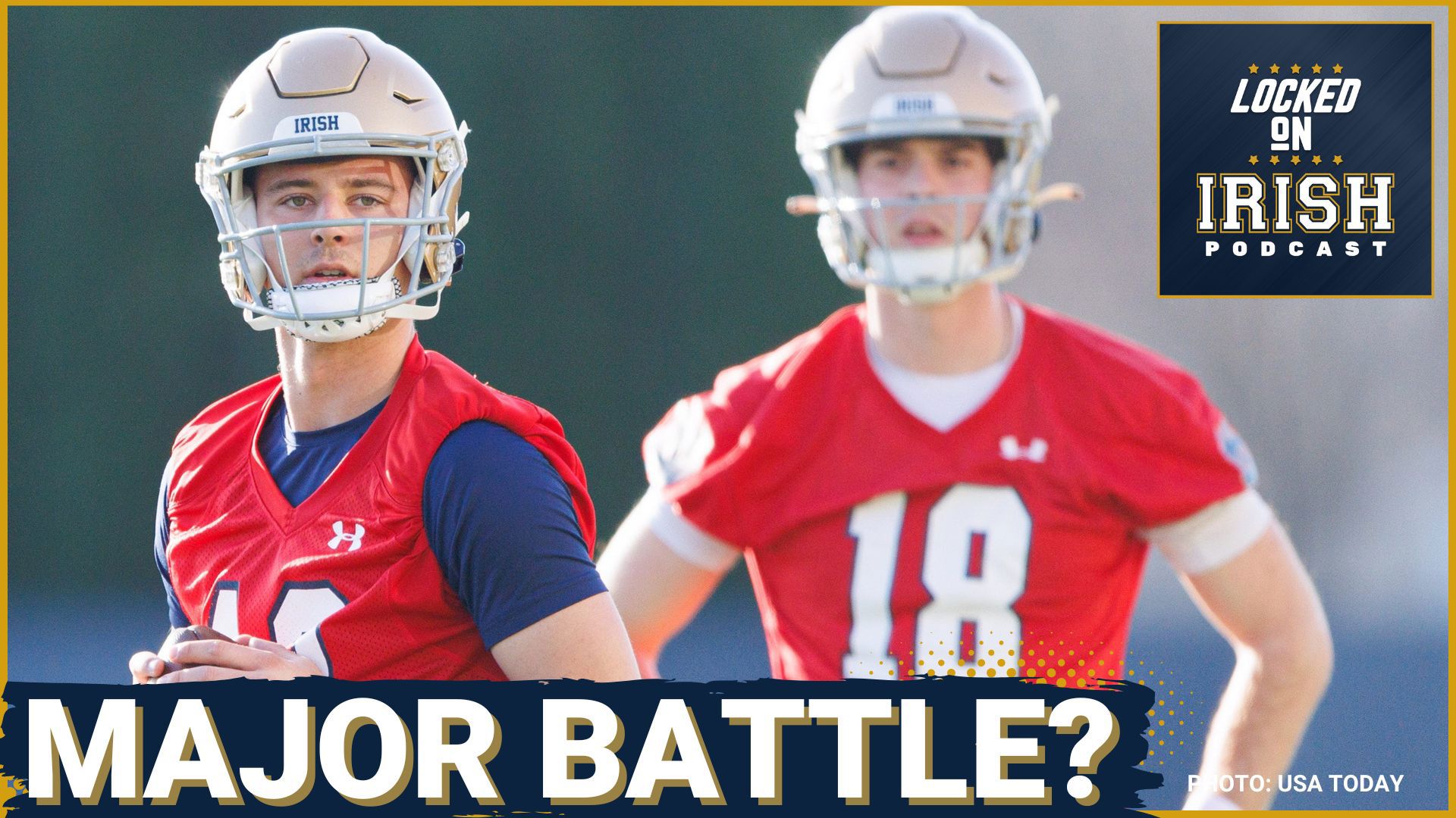 Notre Dame QB & RB Battles are HEATING UP 🔥 | Who’s Taking the Lead in Spring Practice?