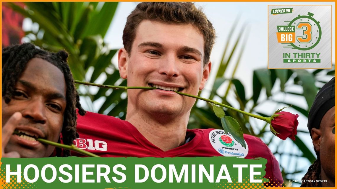 Indiana And Oregon ROLL In College Football Playoffs Quarterfinals | The Big 3 in 30 College