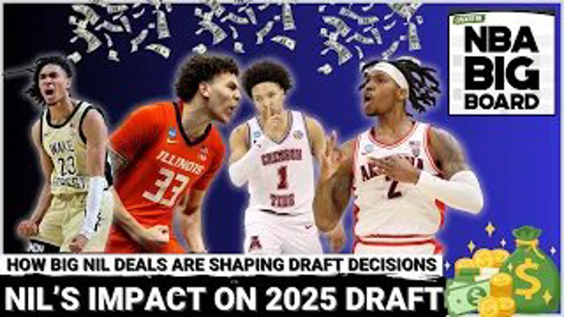 In this episode Rafael Barlowe and Leif Thulin dive into the significant impact of Name, Image, and Likeness (NIL) deals on the 2025 NBA Draft class.