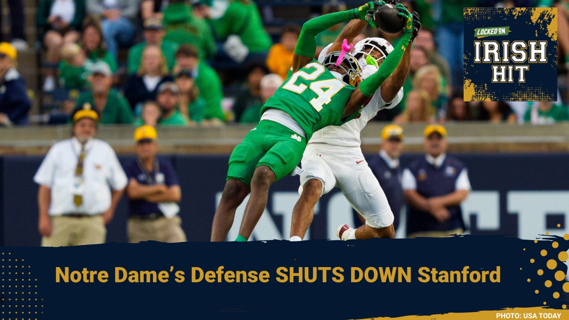 Notre Dame's Defense Was EXTRAORDINARY vs Stanford... | 13newsnow.com