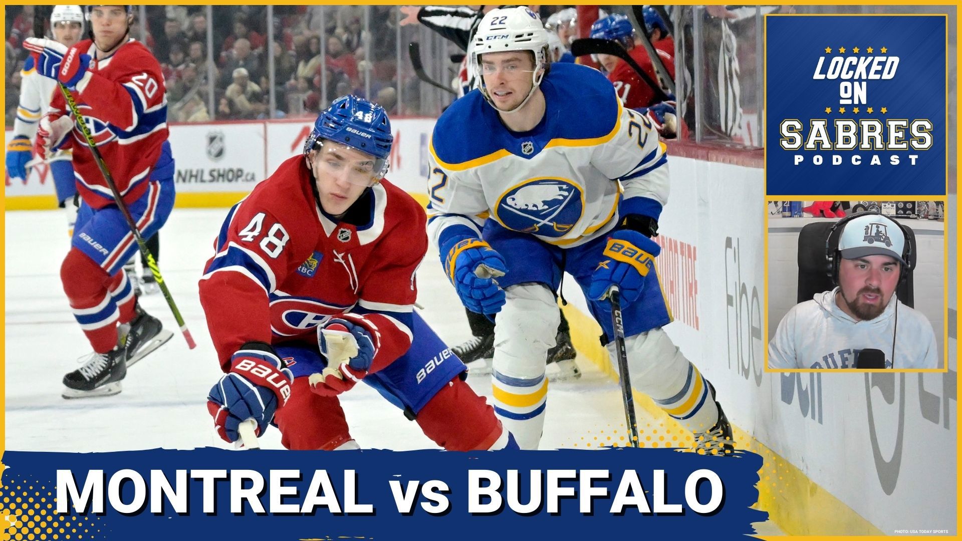 The Buffalo Sabres have been passed by the Montreal Canadiens in the Atlantic Division after Montreal found a way to make the playoffs last season.