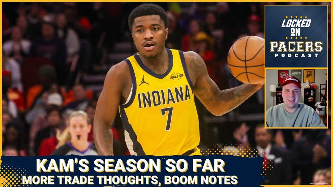 Do the Indiana Pacers have a roster spot problem to solve with trades? Plus chatting with Kam Jones