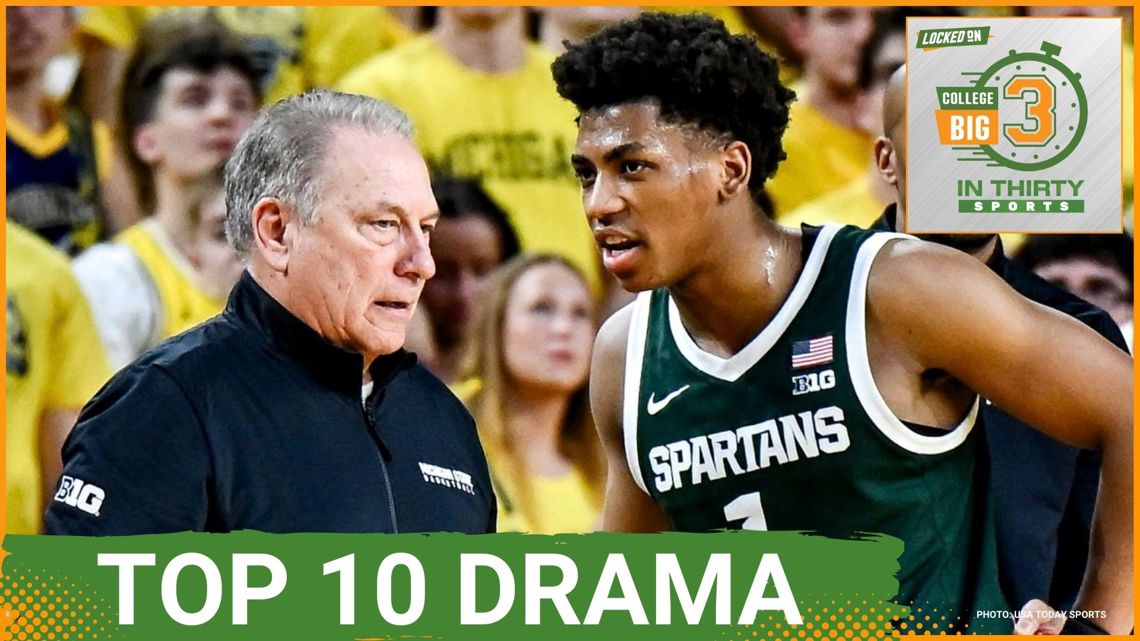 Michigan Gets TOP 10 WIN Over Rival Michigan State | The Big 3 in 30 College