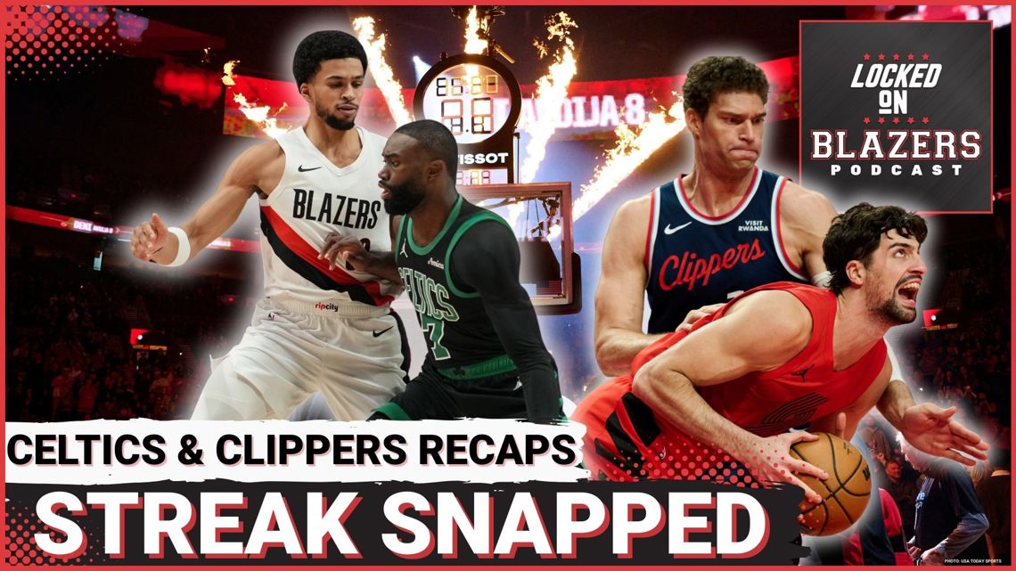 Trail Blazers Snap 3-Game Losing Skid in Balanced Win Over Boston Celtics | Clippers & Celtics Recap