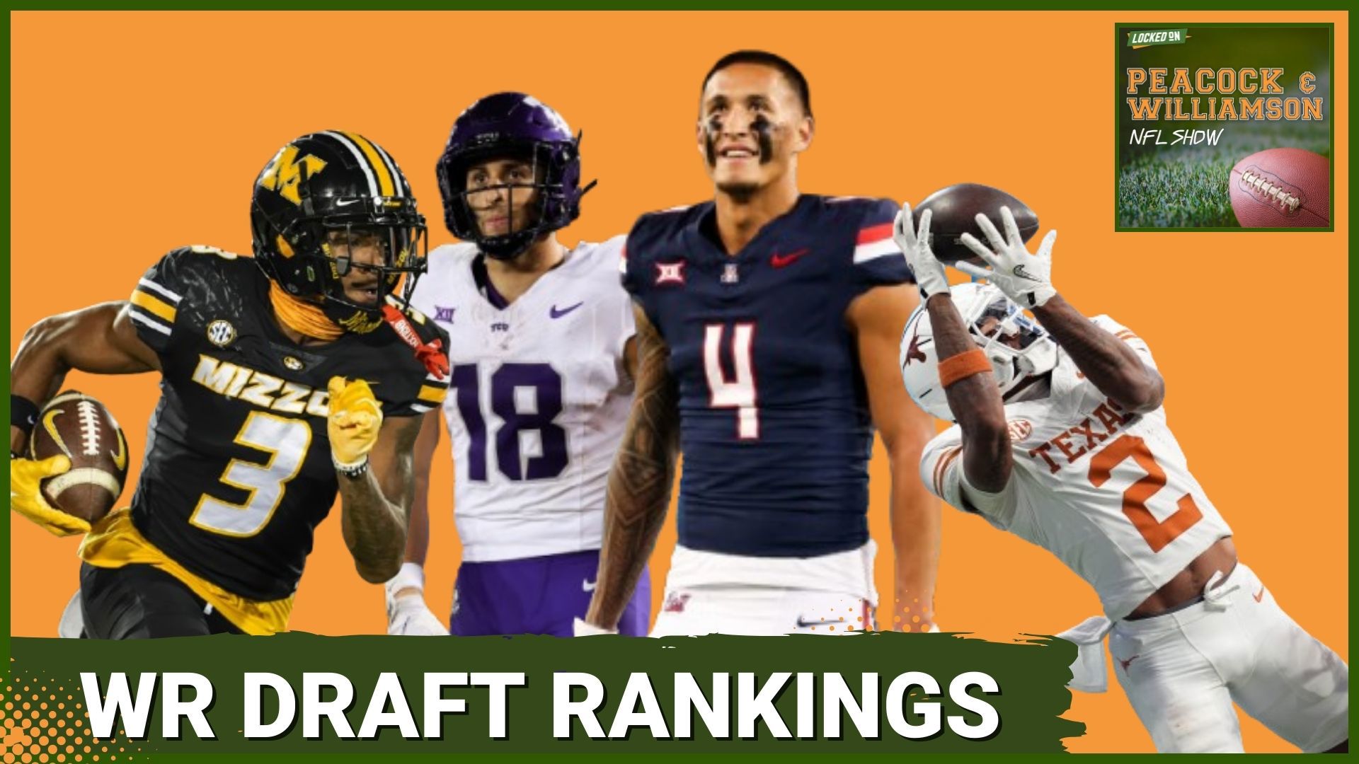 Luther Burden falling!? Tetairoa McMillan and Matthew Golden are the names to watch in Round 1. Ranking Emeka Egbuka, Jack Bech, Tre Harris, Jayden Higgins and more!