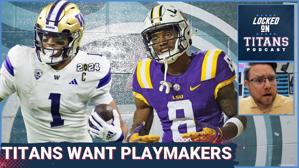 Tennessee Titans WANT PLAYMAKERS, Taking Receiver in Round 1 & Derrick