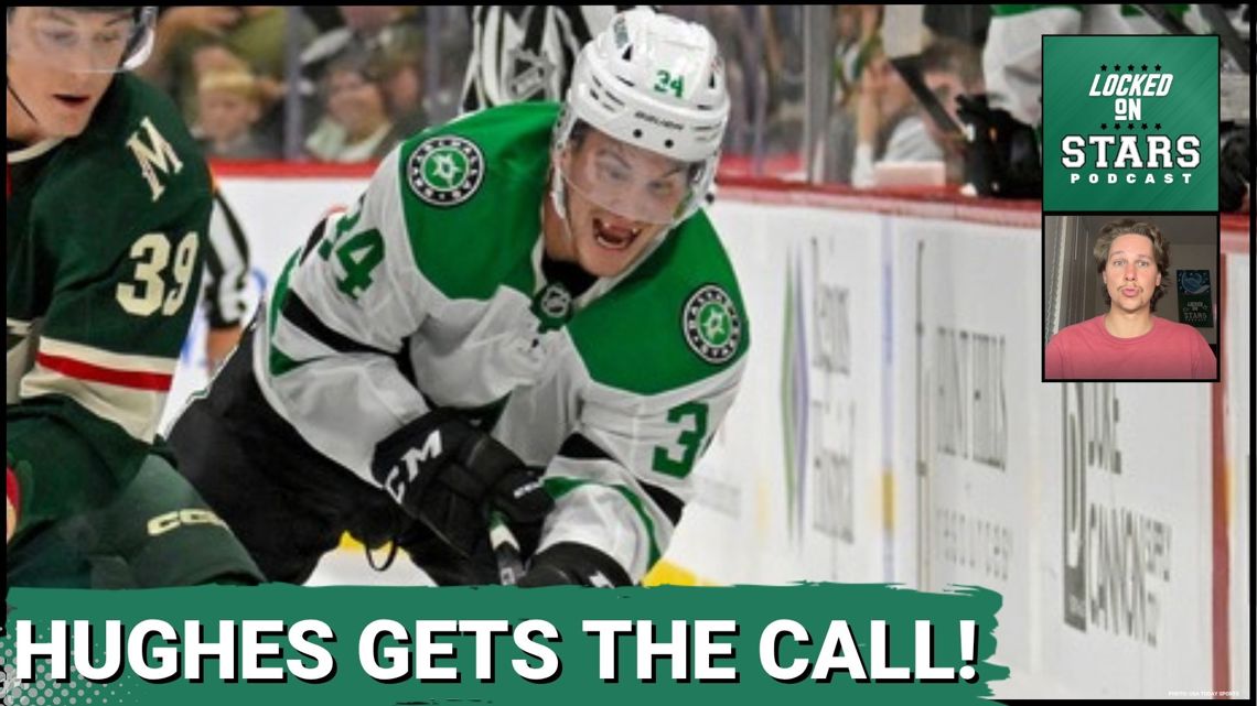 NEXT MAN UP: Can Cameron Hughes IMPACT the Dallas Stars After Injury ...