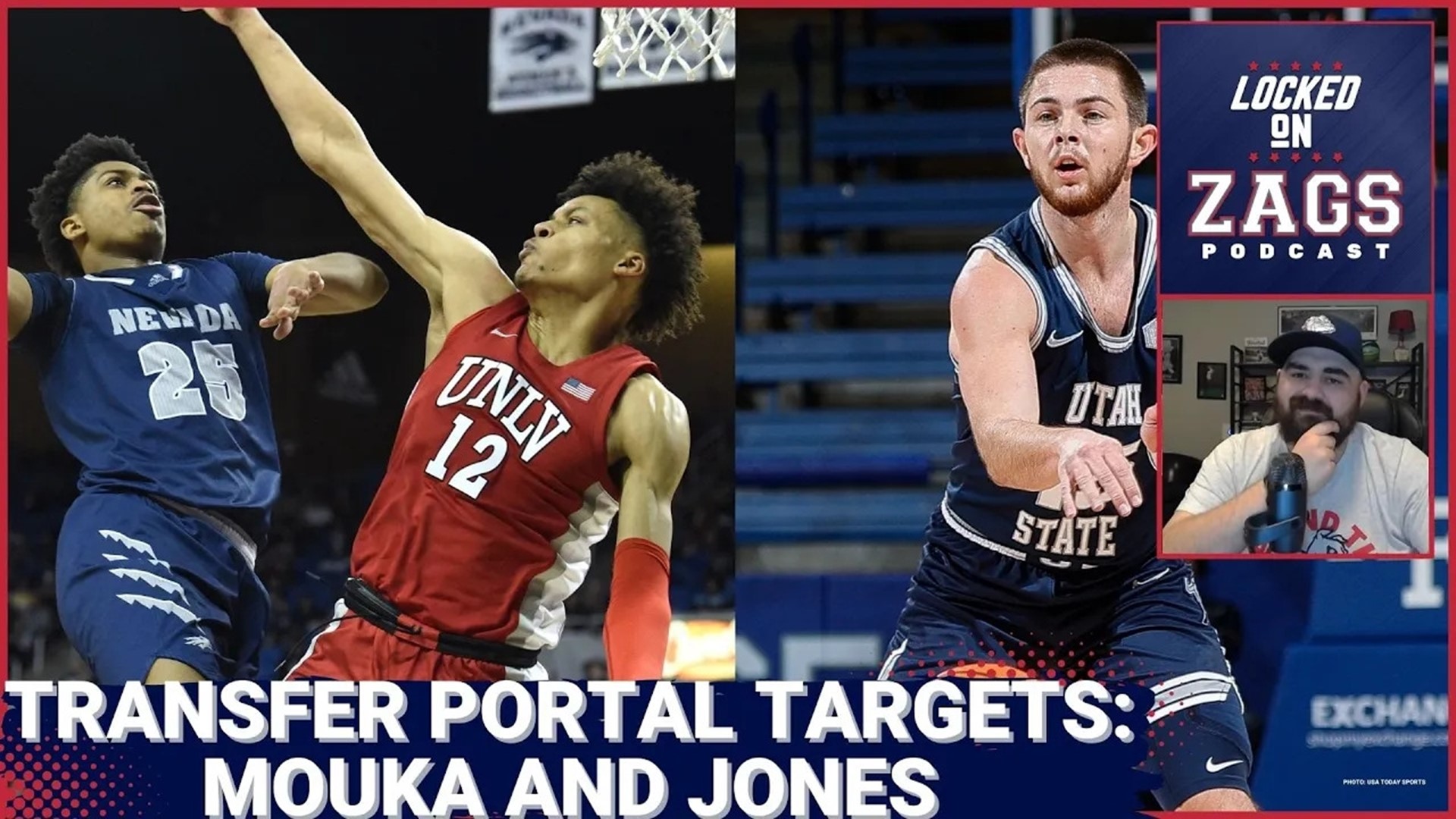 Gonzaga Bulldogs NCAA transfer portal targets: Center David Mouka and Point  Guard Rylan Jones