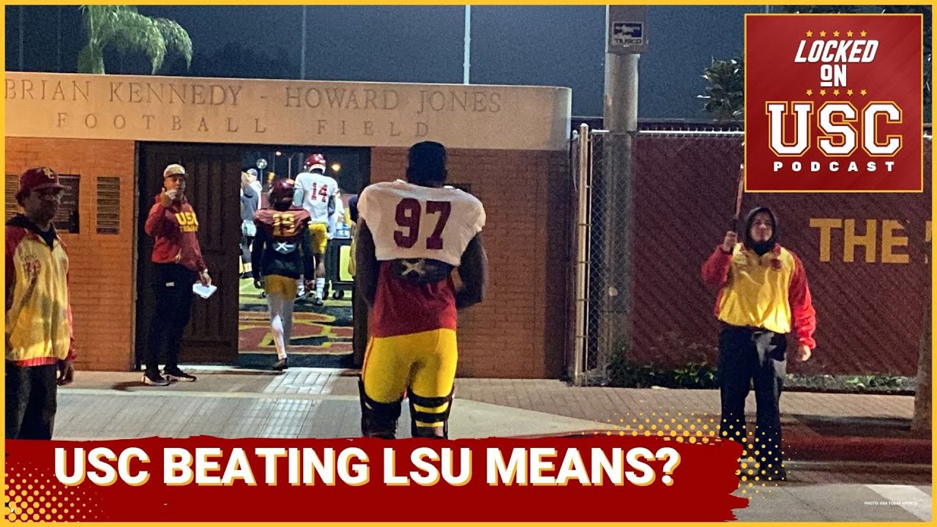 What message will people in the media use when USC defeats LSU to open the season? There are a few different ways that the Trojans' win can be interpreted.