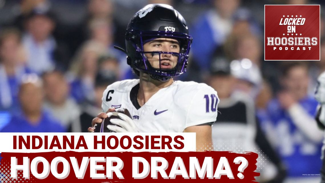 HOOVER DRAMA? TCU is BASHING Josh Hoover for LEAVING to be the QB at Indiana for Curt Cignetti