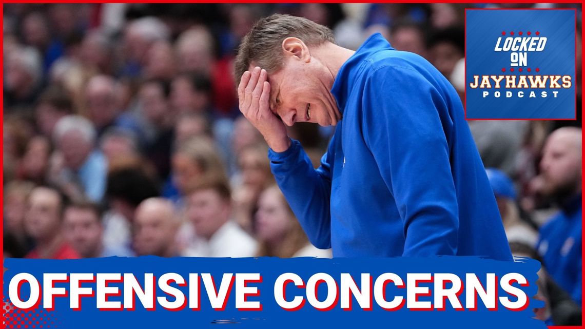 OFFENSIVE CRISIS? Can Bill Self FIX Jayhawks' Offensive Issues + Big 12 Seeding SCENARIOS for Kansas