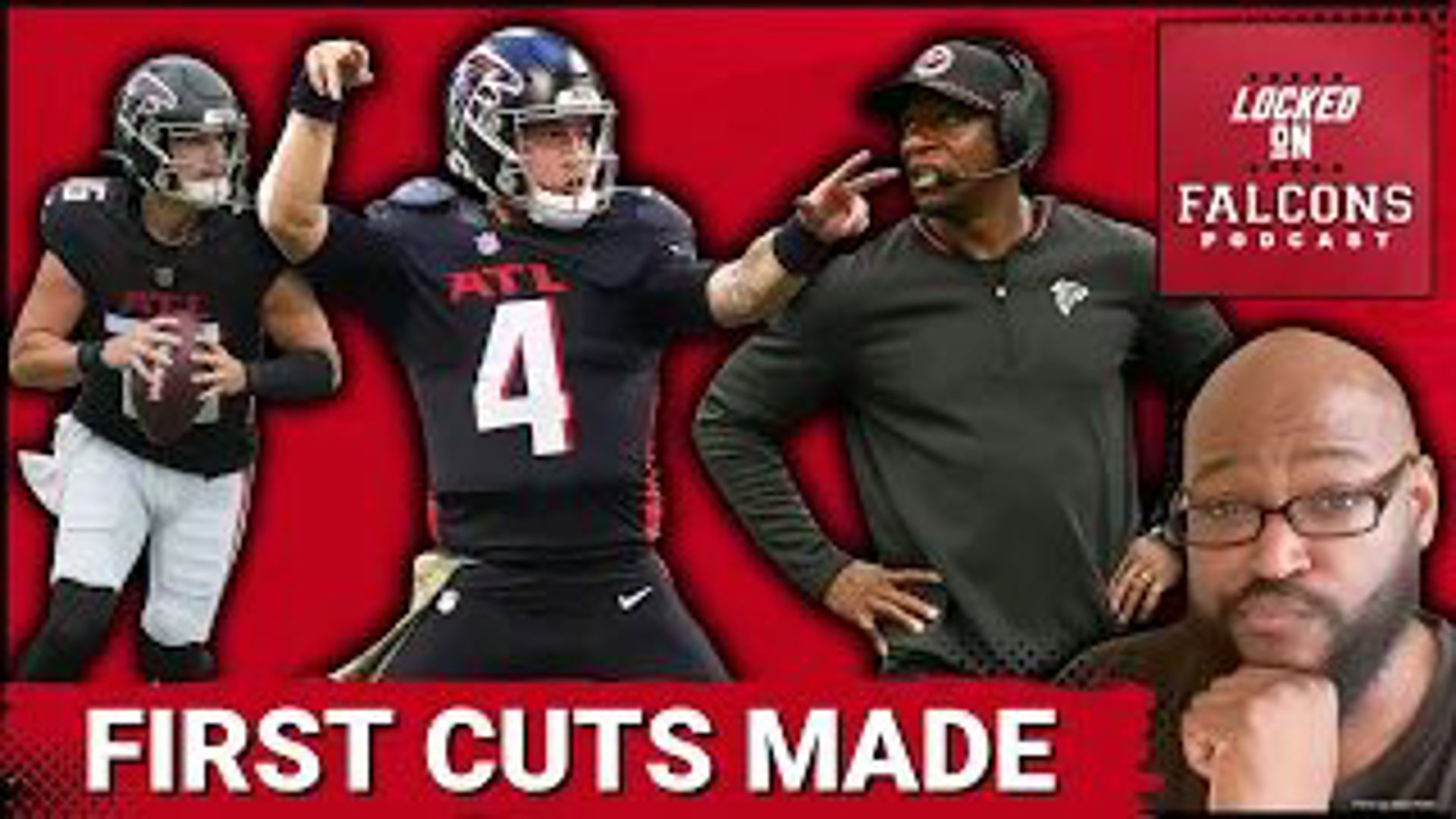 The Atlanta Falcons made their initial 13 cuts with no surprises. Host Aaron Freeman breaks them down and what they mean for the next round of cuts ahead of Tuesday.