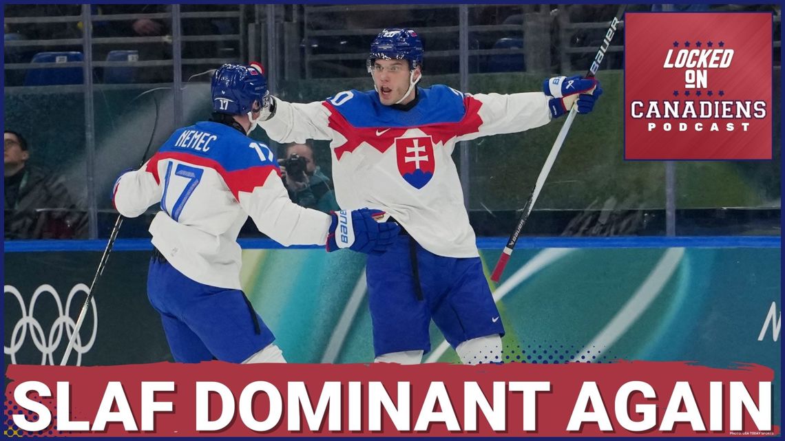 SLAFKOVSKY UNSTOPPABLE: Montreal Canadiens’ Juraj Slafkovsky DOMINATES Olympic Prelims, Medal LOOMS