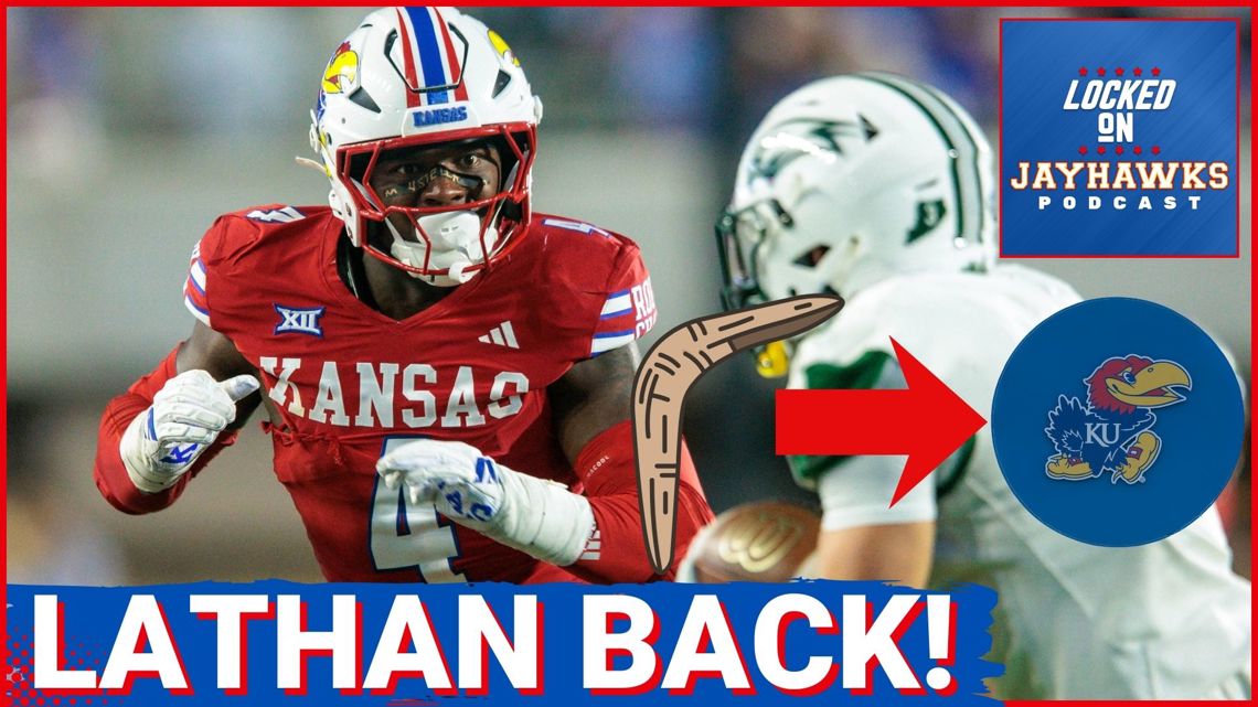 ALERT: Trey Lathan RETURNS to Kansas for 2026 | Is This Lance Leipold's BEST Linebackers Group?