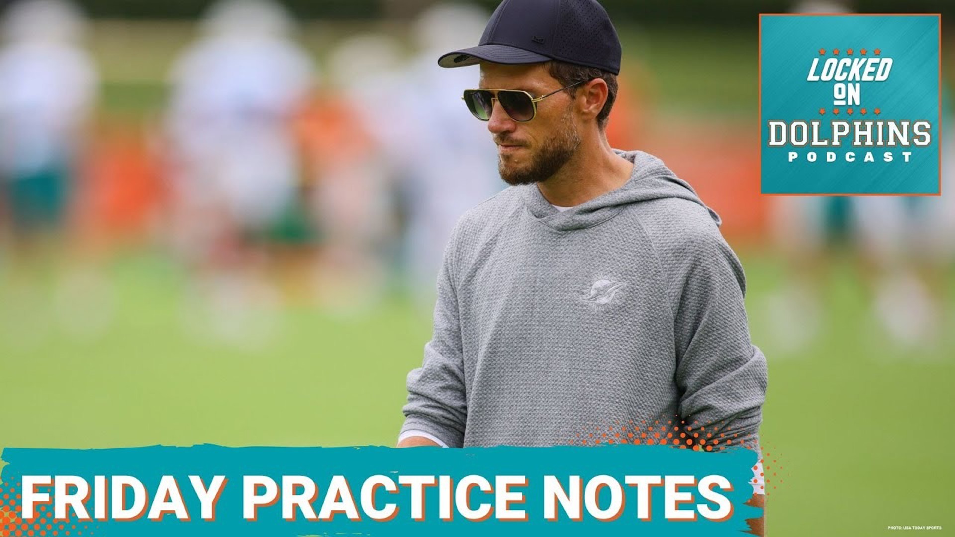 The Jordan and Jordyn Show was in town for the Dolphins on Friday's training camp practice.