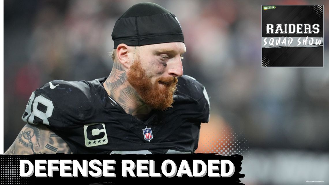 RAIDERS SQUAD SHOW: Las Vegas RAIDERS switching to 3-4 DEFENSE | MENDOZA top PROSPECT in DRAFT?