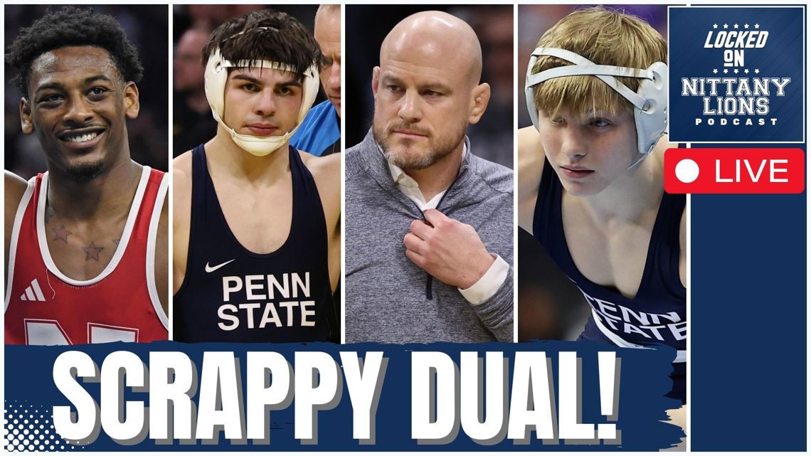 LIVE: Penn State Wrestling Beats Nebraska! — PJ Duke LOSES, Braeden Davis' Unsportsmanlike Call