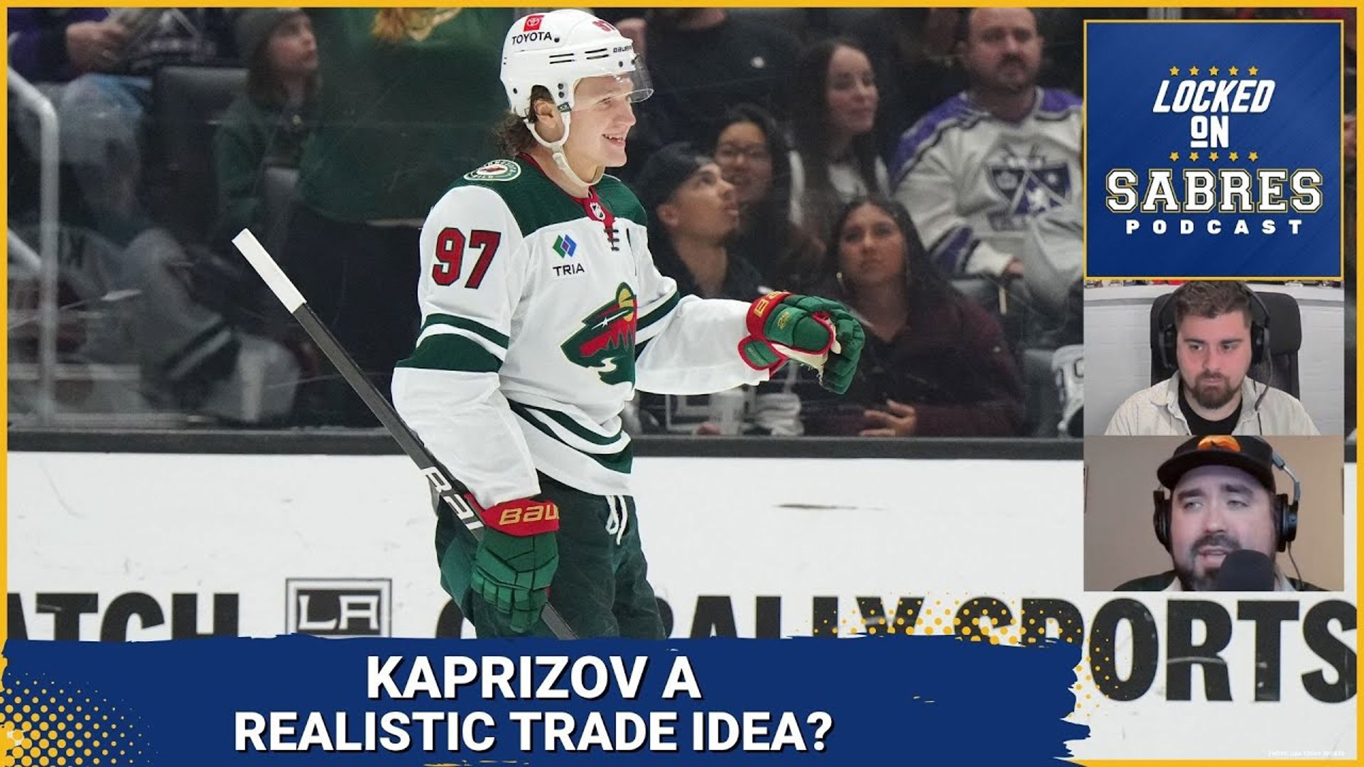 Is Karill Kaprizov a realistic trade target for the Sabres?