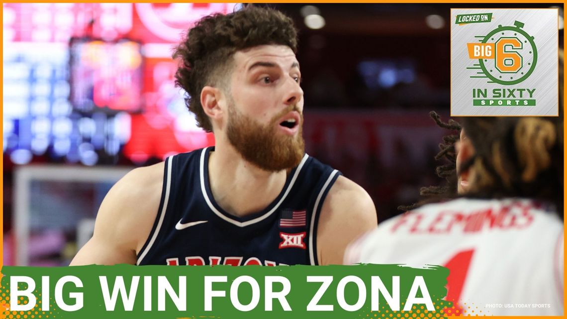 Arizona Gets STATEMENT WIN Over No. 2 Houston | The Big 6 in 60