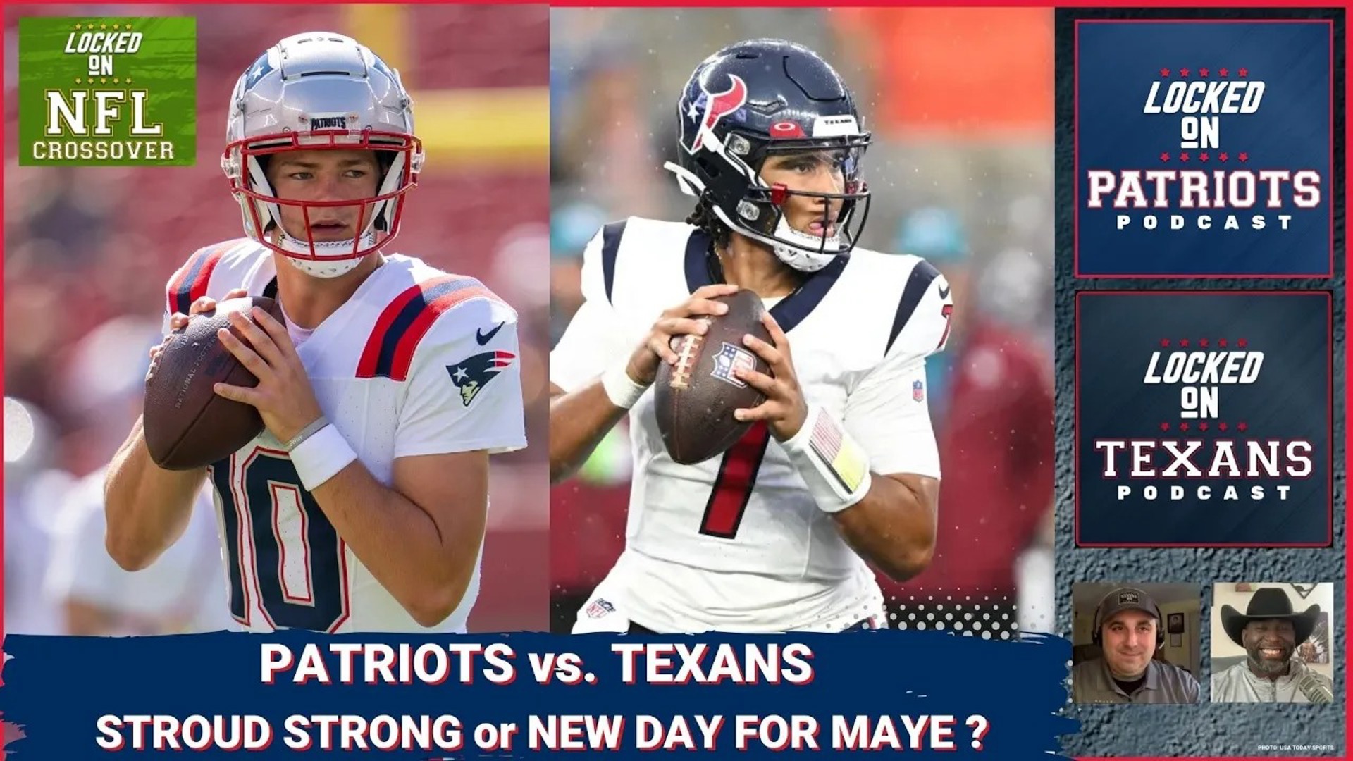 New England Patriots rookie quarterback Drake Maye will lead his team into a Week 6 battle against the Houston Texans at Gillette Stadium.