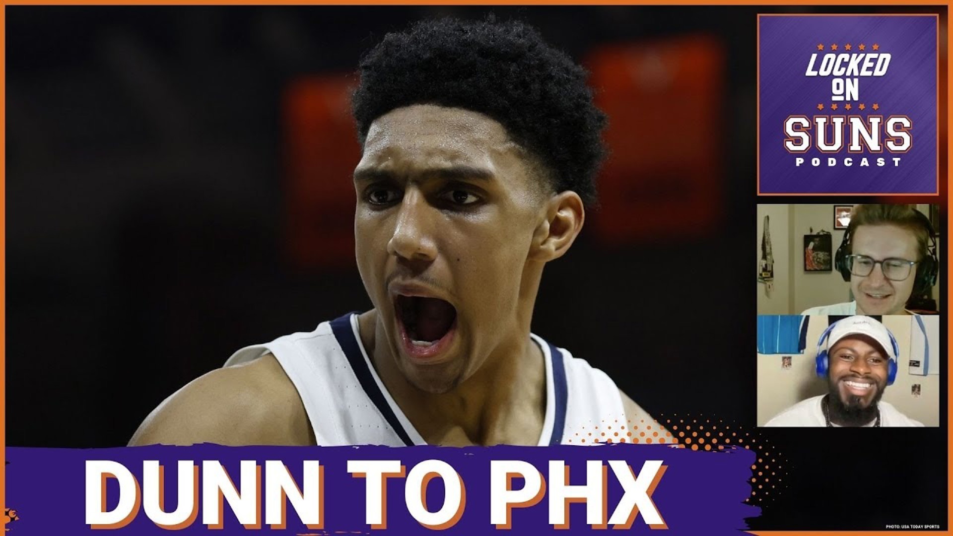 The Phoenix Suns picked Ryan Dunn at 28 in the NBA Draft after moving down in a trade with Denver and picking up three extra second-round picks.