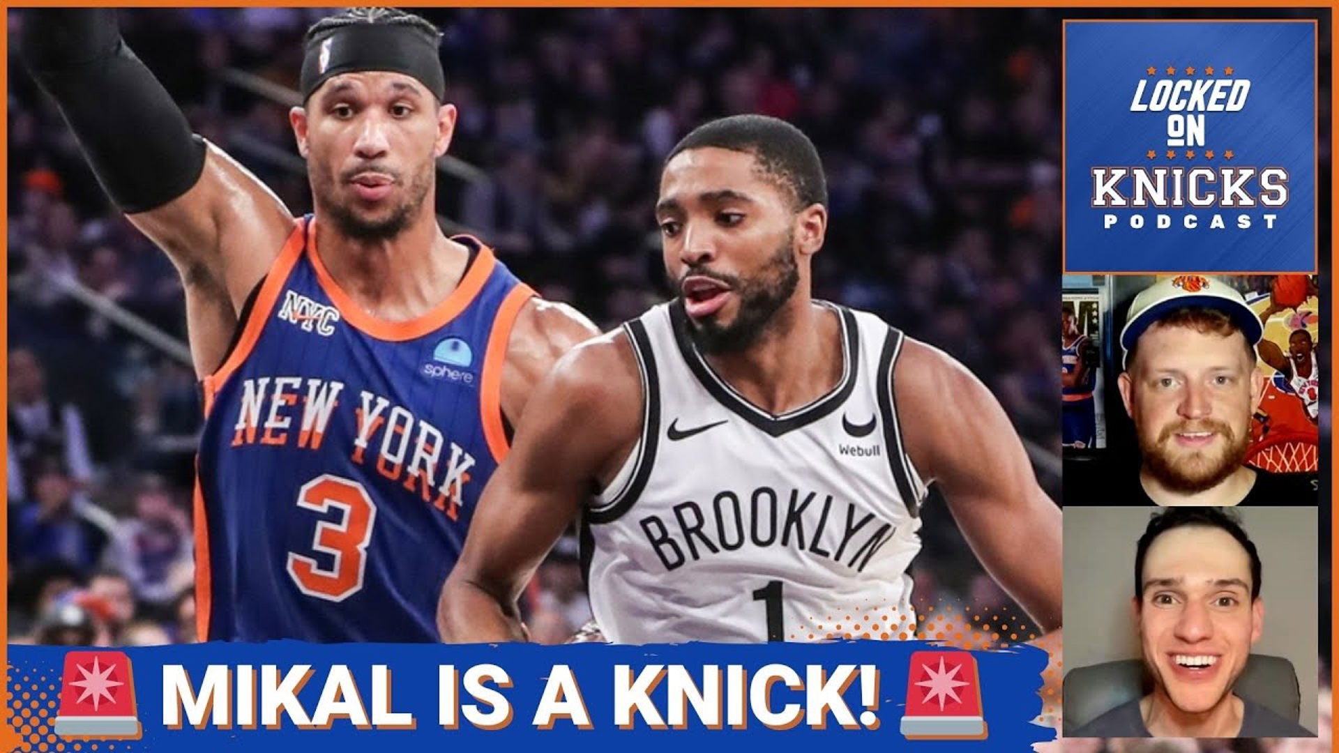 MIKAL BRIDGES IS A KNICK! Instant Reaction to the Biggest Trade in ...