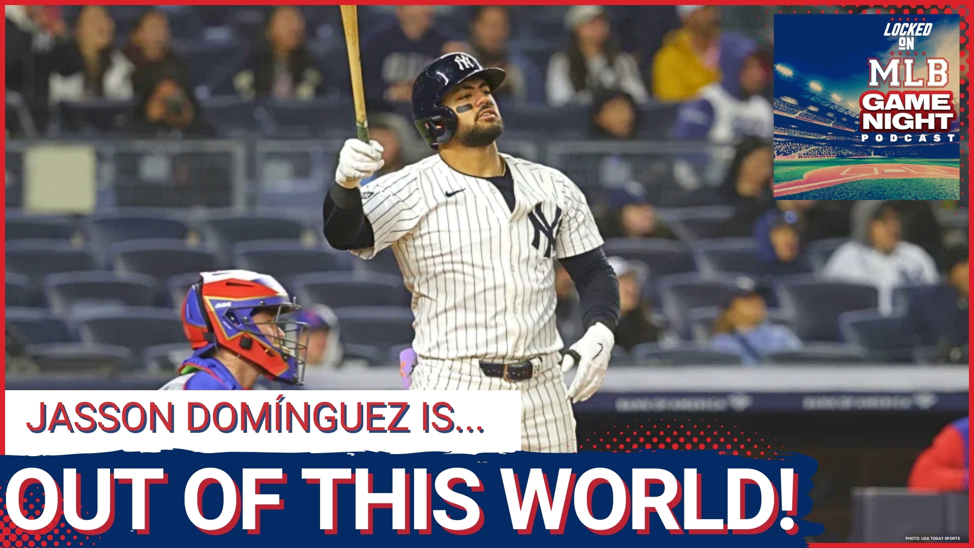 Jasson Domínguez hits his first career walk-off home run to give the New York Yankees the win!
