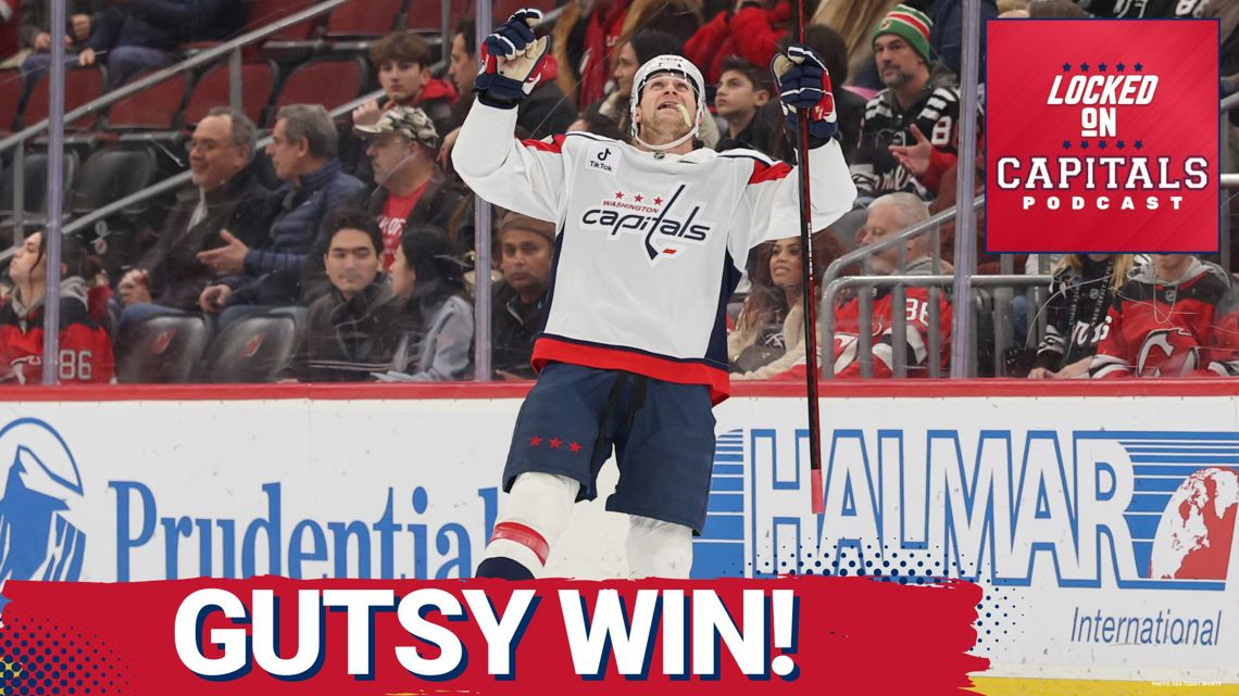 GRIT: Washington Capitals SURVIVE in New Jersey, Logan Thompson DOMINATES, Alex Ovechkin DELIVERS