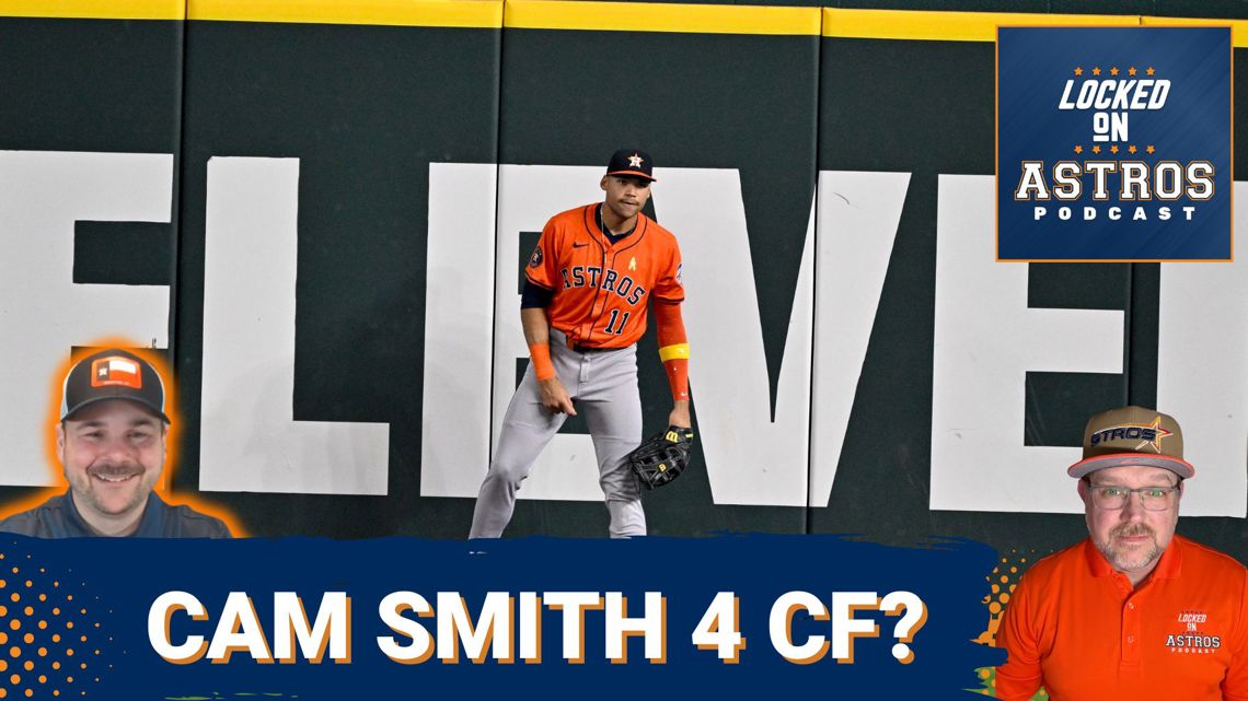 Could Cam Smith’s Emergence in Center Field Force Jake Myers Off the Houston Astros Lineup?