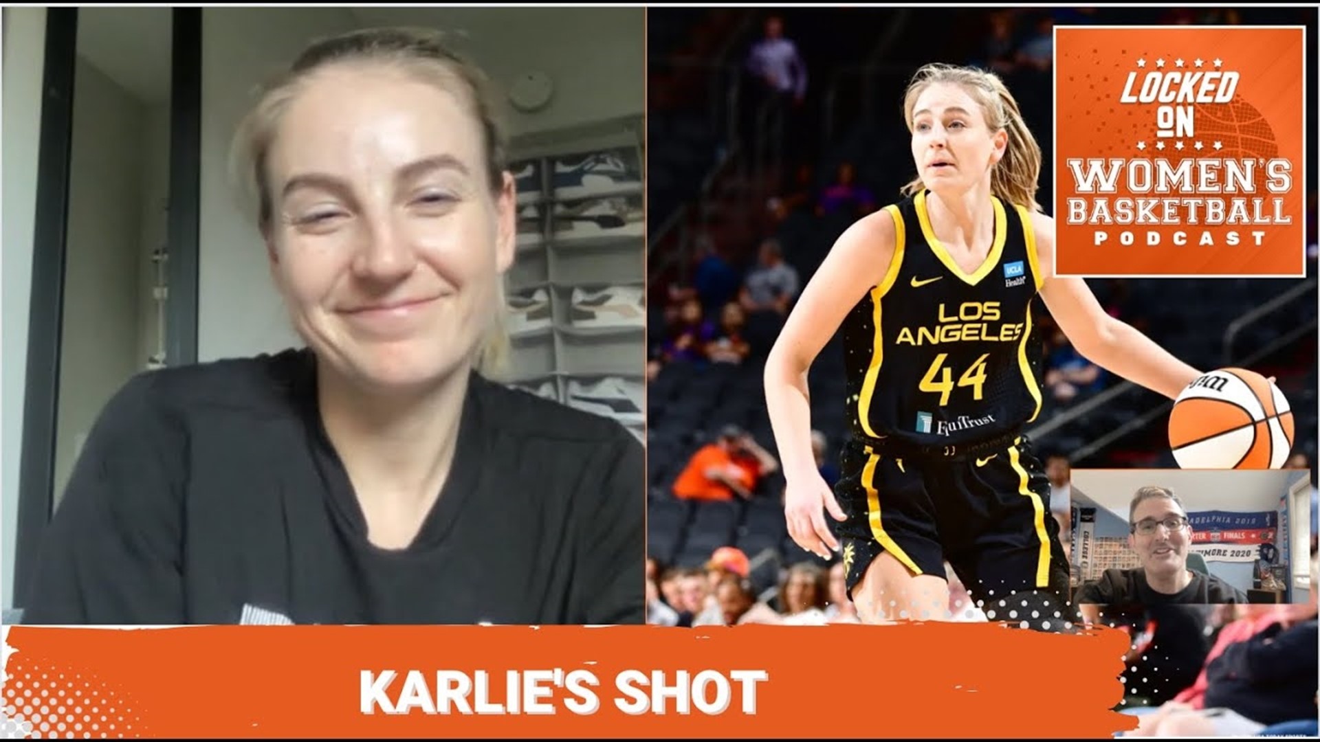 Host Howard Megdal is joined by Karlie Samuelson of the Los Angeles Sparks on Thursday's show.