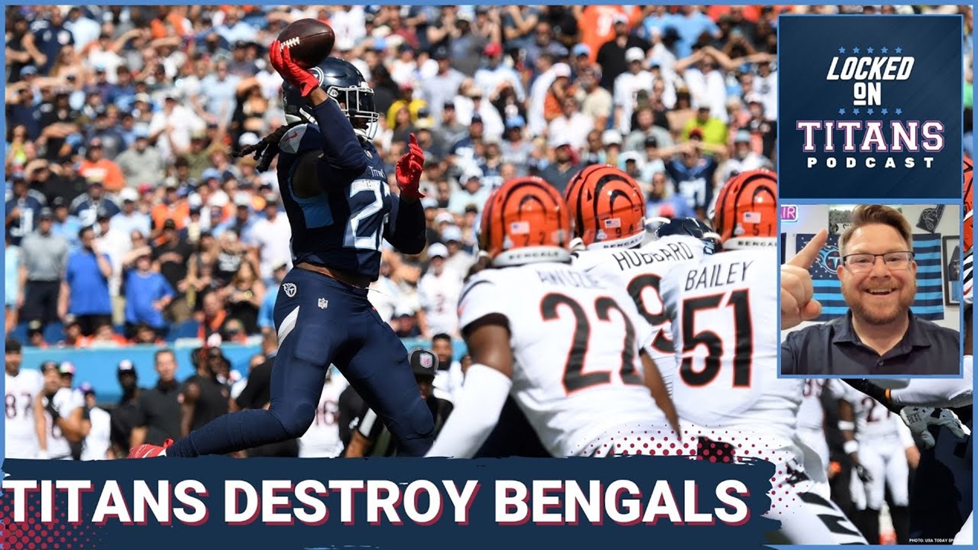 Tennessee Titans DESTROY Cincinnati Bengals 27-3: Explosive Offense &  Defense Mauls Burrow