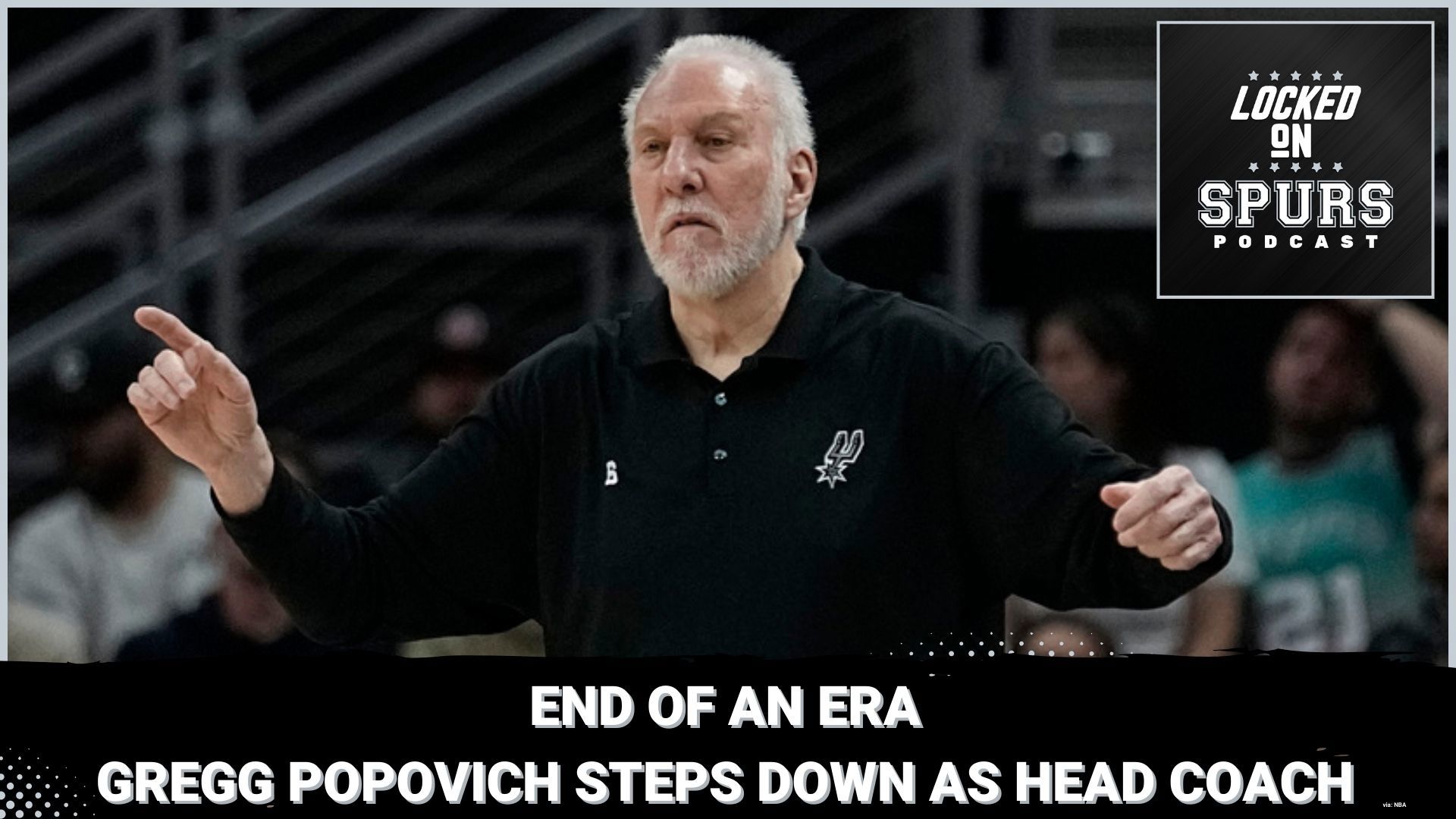 Popovich is stepping away from the sidelines to full-time team president.