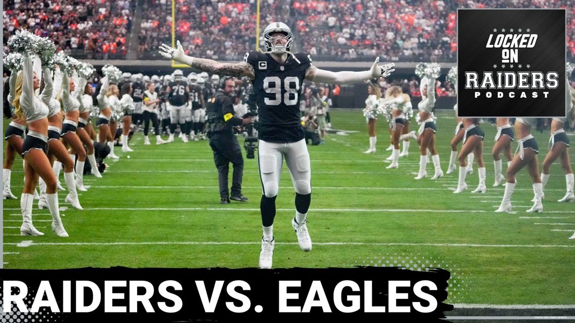Las Vegas Raiders and Philadelphia Eagles, two teams both looking to get right
