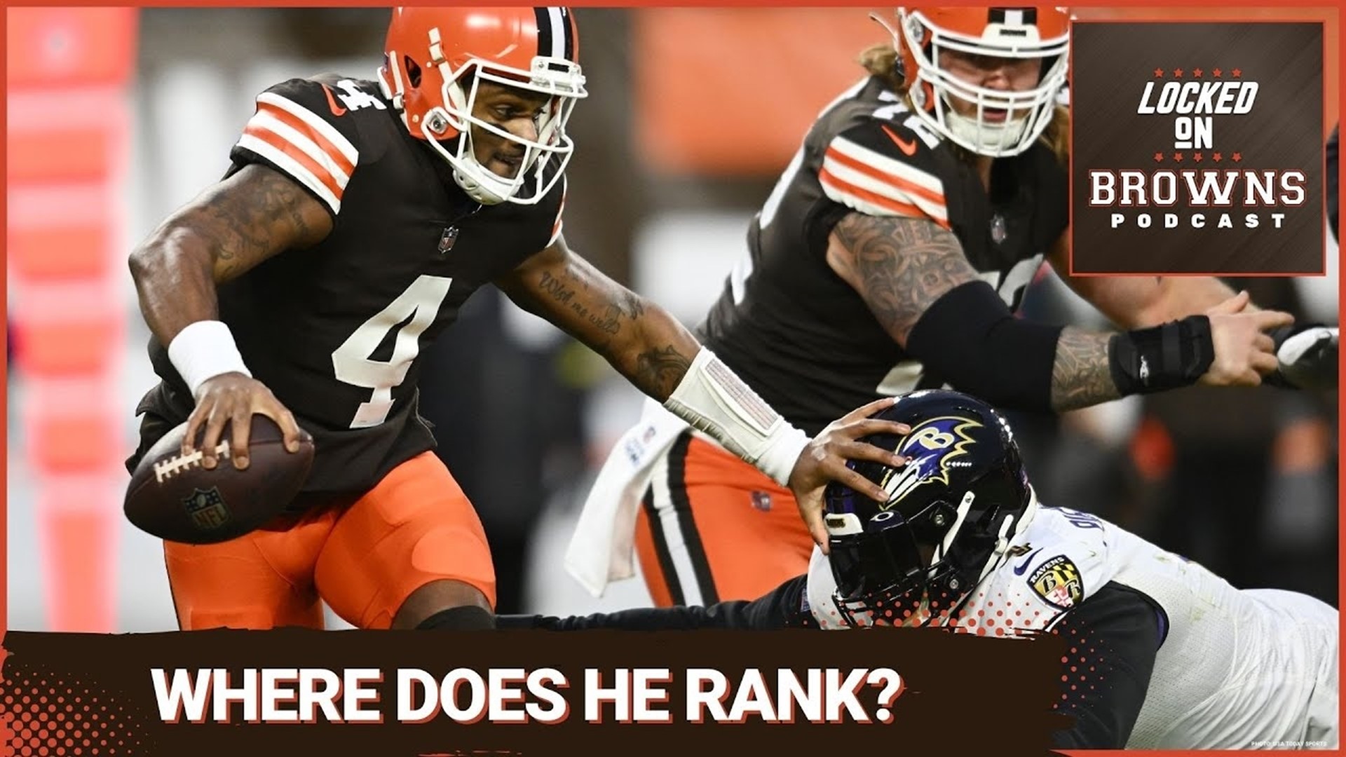 Where does Cleveland Browns Deshaun Watson Rank among the AFC North  Quarterbacks?