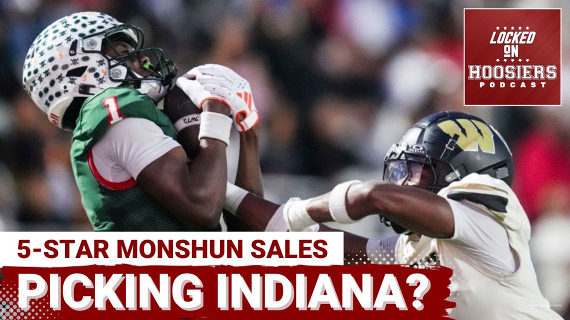 5-STAR COMMIT? Indiana is CLOSE to LANDING top WR Monshun Sales for 2027 | Can Cignetti pull it off?