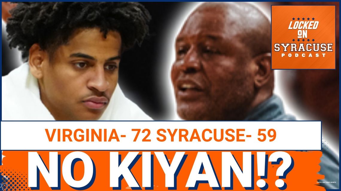 REACTION: Syracuse Basketball Loses to Virginia | Kiyan Anthony BENCHED by Adrian Autry