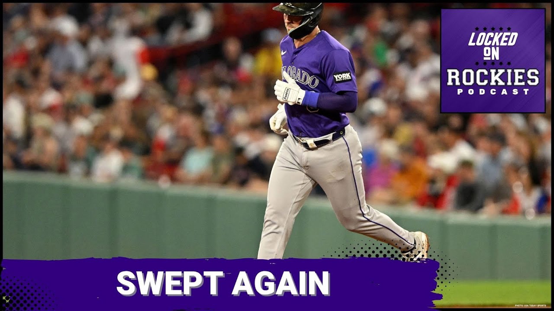 The Rockies were swept by the Red Sox as they had no answers for the Red Sox offense in all three games. The road to 42 wins is going to be tough.