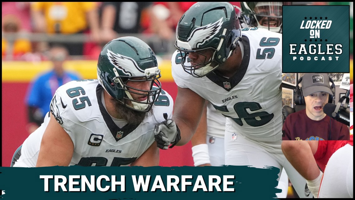 TRENCHES: Philadelphia Eagles have a MASSIVE ADVANTAGE over San Francisco on the lines!