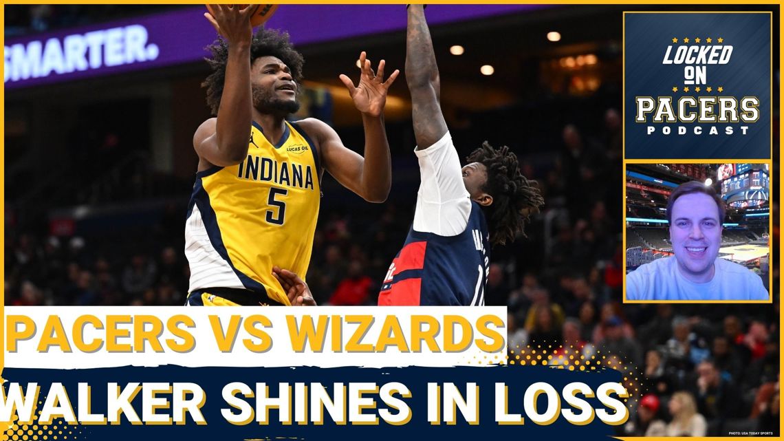 Why Indiana Pacers struggled on offense in shorthanded loss vs Washington Wizards, Jarace Walker shines