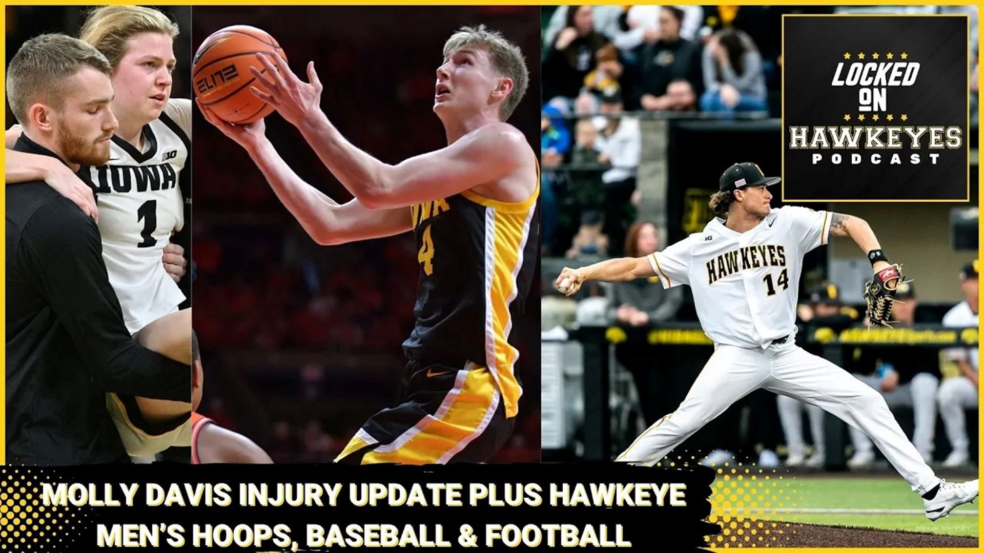 Iowa Hoops: Molly Davis injury update, Bubble Watch for Hawkeye men