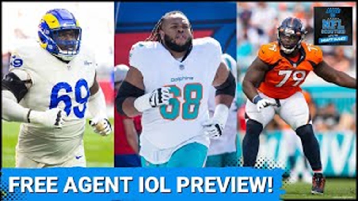 Robert Hunt, Lloyd Cushenberry & Kevin Dotson headline NFL Free Agent