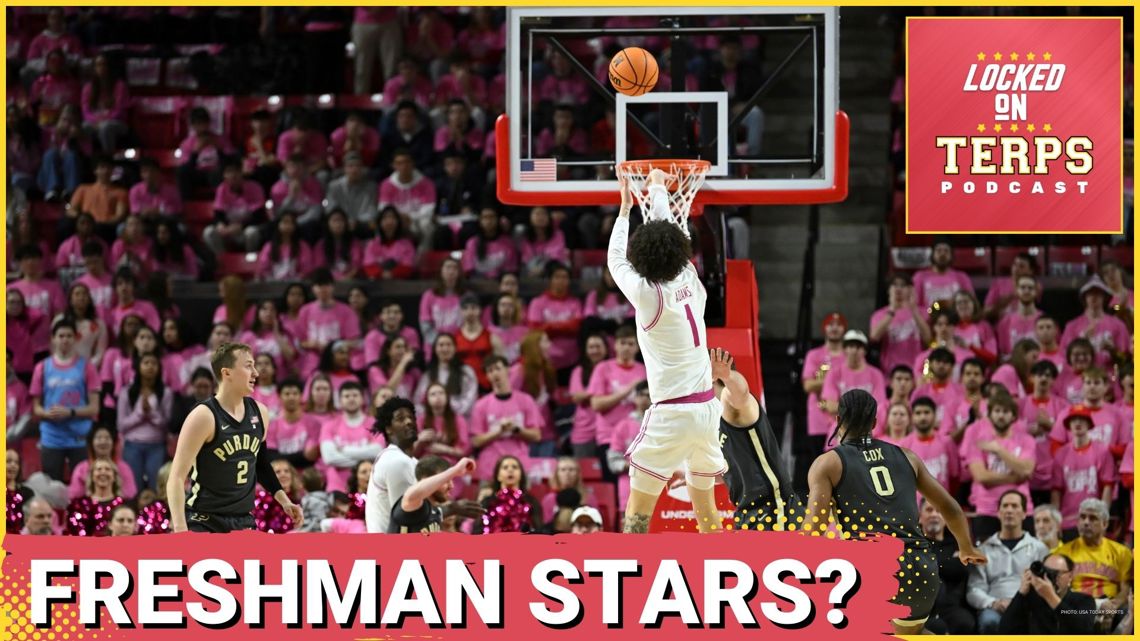 Maryland Freshmen Made a Statement Against Purdue| Maryland Terps Podcast