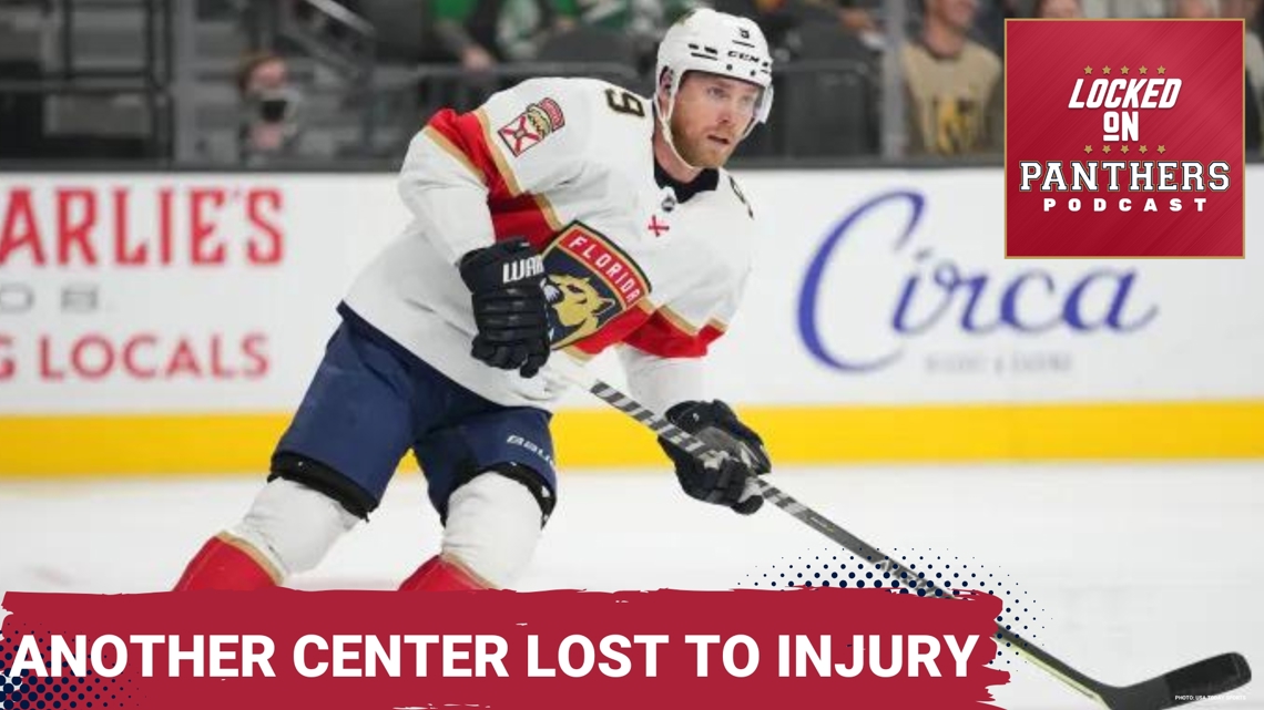 IN TROUBLE: Sabres erased Florida's two-goal lead quickly as the Cats lost another center to injury