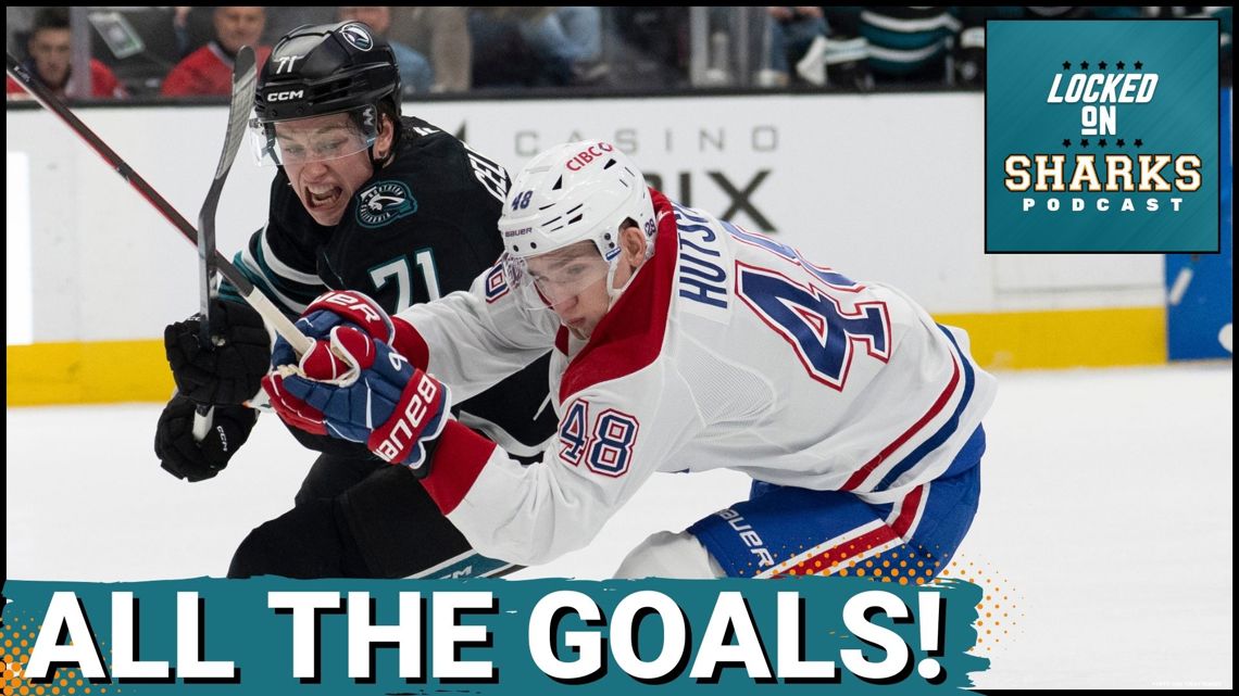 THRILLER: San Jose Sharks Edge Canadiens as Macklin Celebrini and Will Smith IGNITE Goal Fest