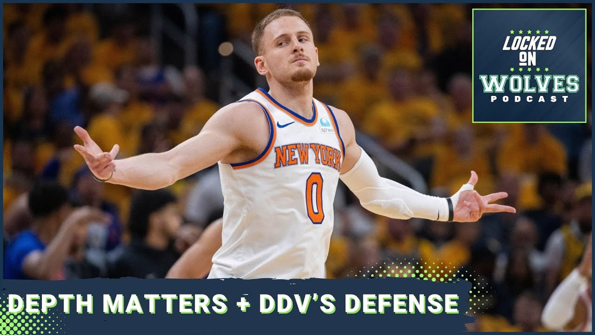 The Minnesota Timberwolves' depth improvement matters + Donte DiVincenzo's defensive impact