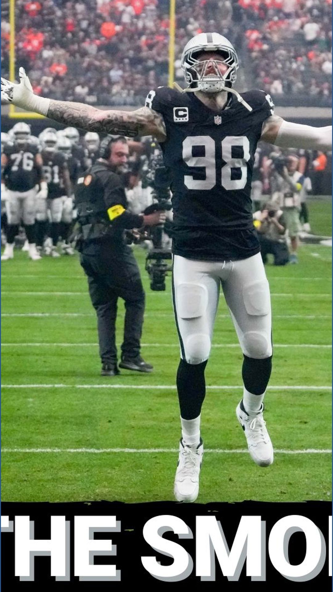 We hear the smoke, now wait for the fire with the Las Vegas Raiders and ...